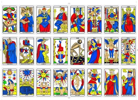 Baraja de Tarot de Marsella GRATIS. Descarga tus。